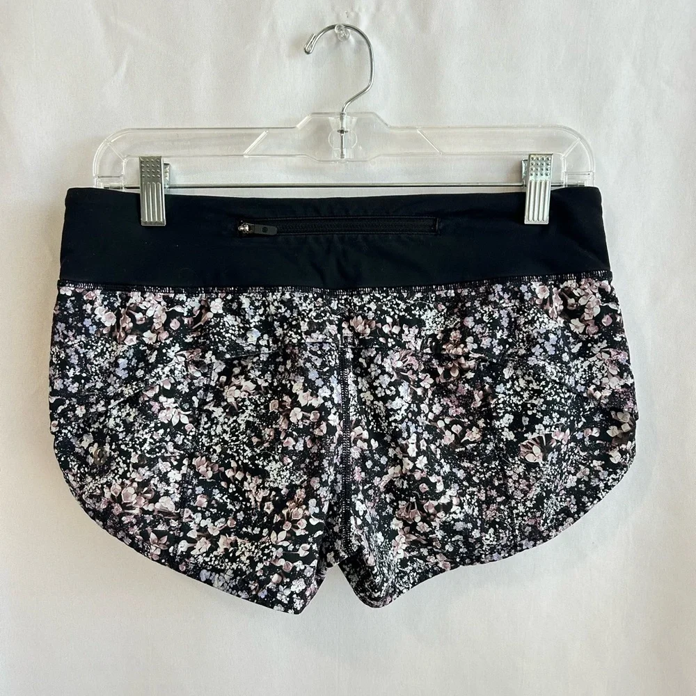 Lululemon Speed Up Shorts "Floral Spritz Multi" print - Picture 2 of 6
